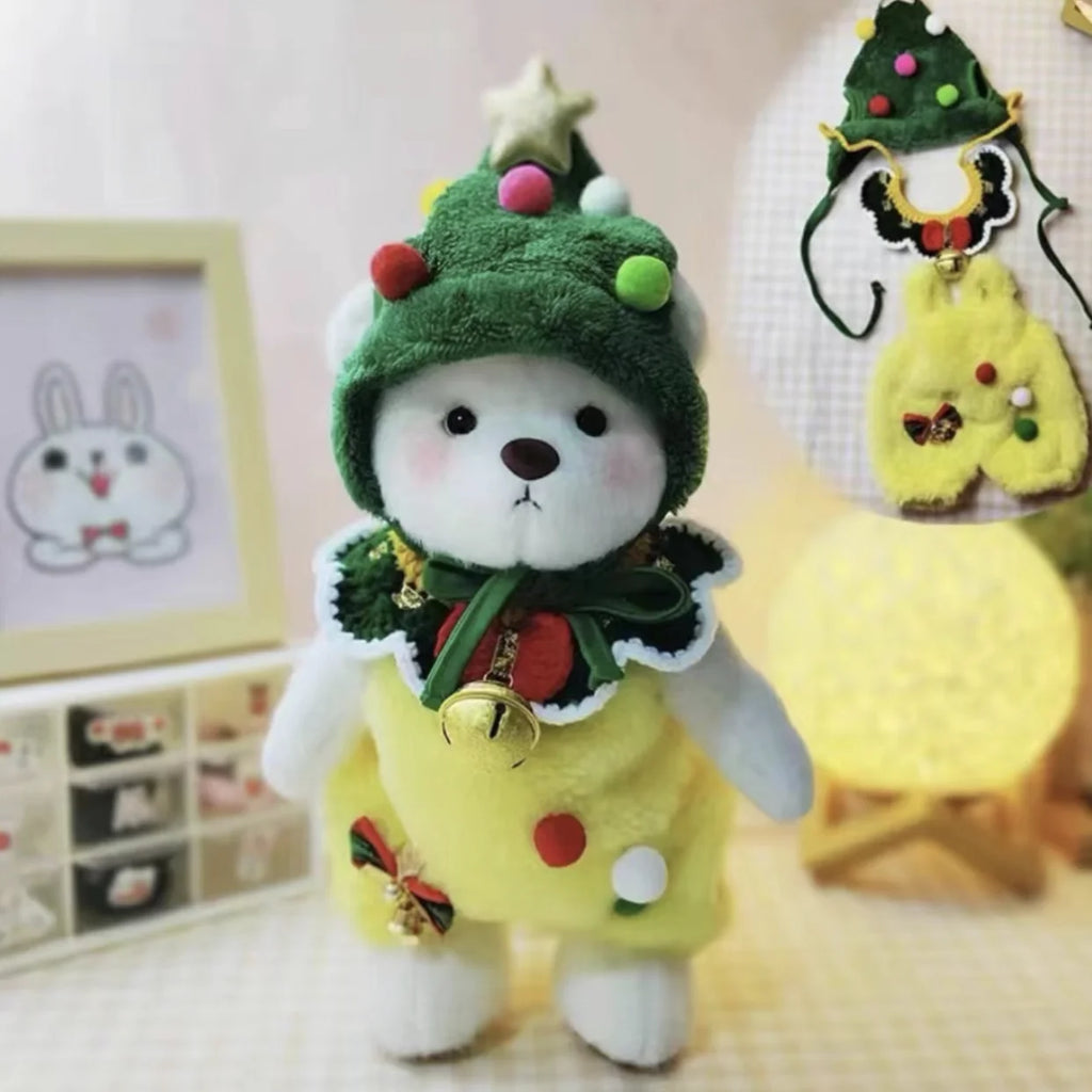 Handmade Cute Teddy Bear Long Plush High Quality Teddy Tale Best Gift For Girlfriend Valentines Day Gift Birthday Party Decore