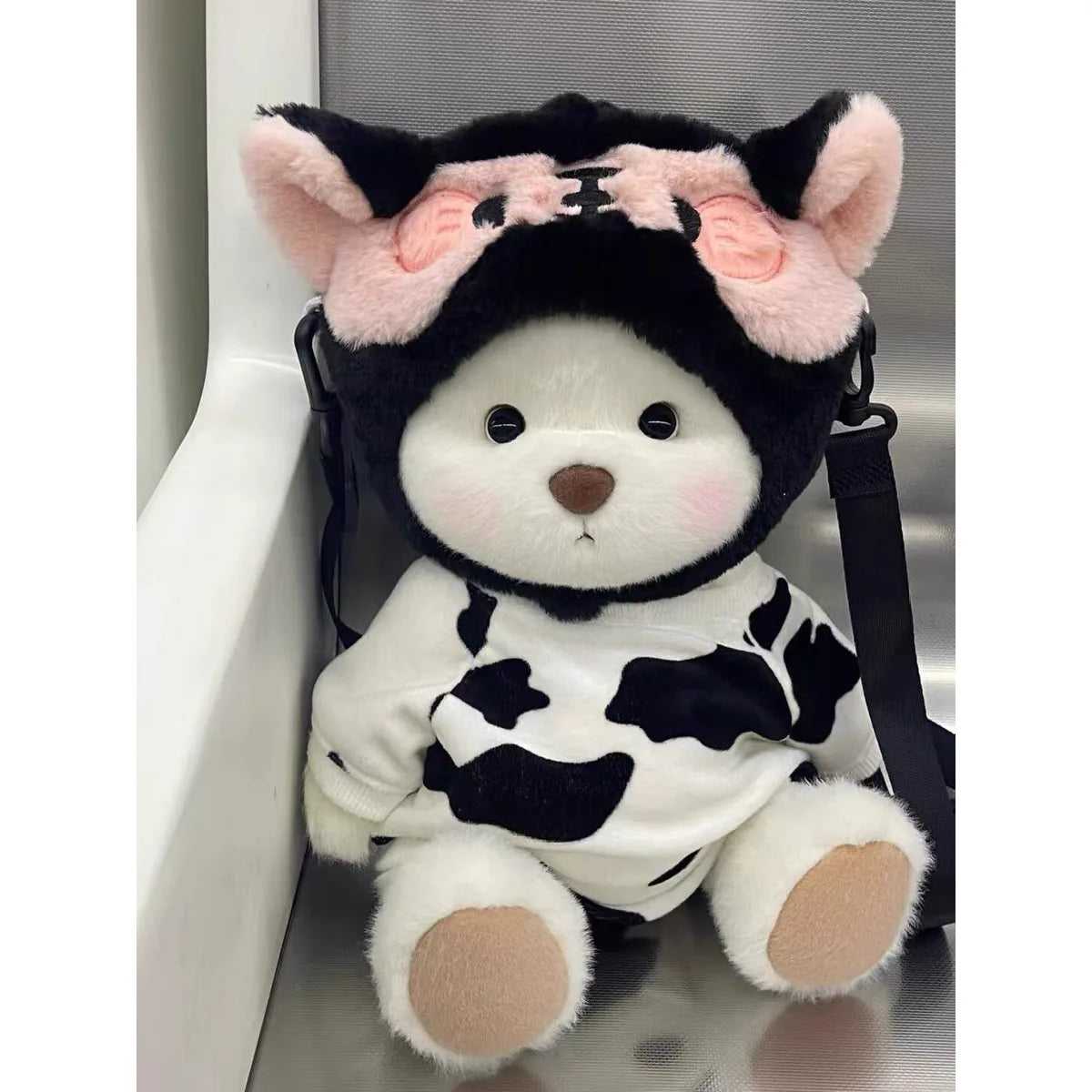 Handmade Cute Teddy Bear Long Plush High Quality Teddy Tale Best Gift For Girlfriend Valentines Day Gift Birthday Party Decore