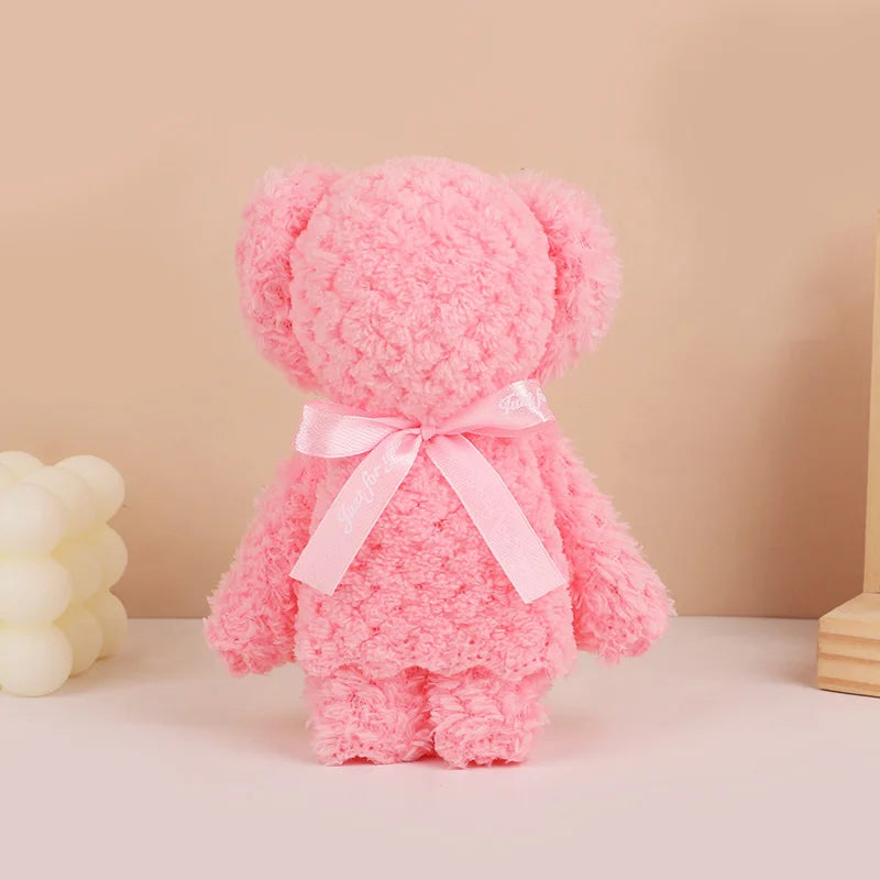 1-10Pcs Teddy Bear Towel Gift for Baby Shower Kids Birthday Party Favors Wedding Anniversary Guests Gift Christmas Easter Decor